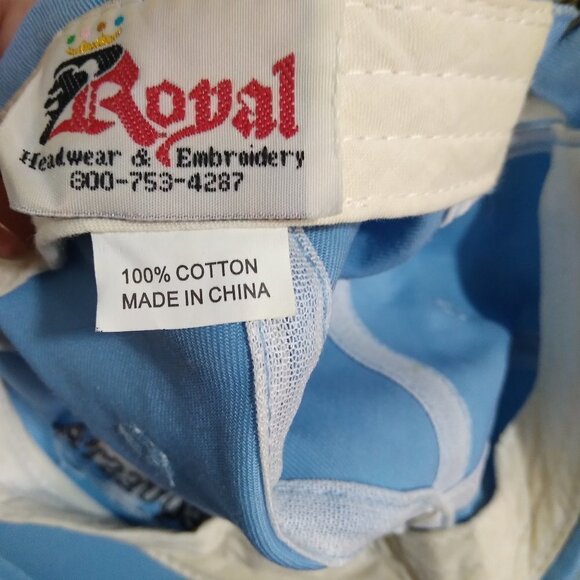 Vintage Royal Headwear Palms Embroidery Adjustable Hat‎ Baseball Cap - Picture 7 of 8